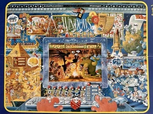 Rare Heye Mathmaniacs Puzzle 2000 Pieces - Picture 1 of 5