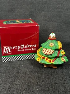 Dept 56 Merry Makers Sweet Treats Tree Pies Baker Retired Monks in Original Box - Picture 1 of 6