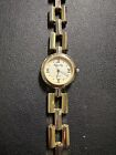 Infinity Quartz Watch, Gold Toned Strap, Japan MOVT, Missing Back Piece