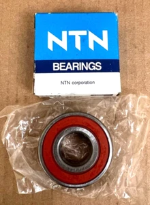 NTN BEARING 6204LLU/1E DOUBLE RUBBER SHIELD  P/N 9417359 - Picture 1 of 8