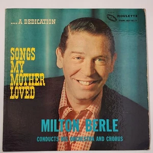 Songs My Mother Loved by Milton Berle LP 1957 USA Pop Novelty Roulette R-25018 - Picture 1 of 4