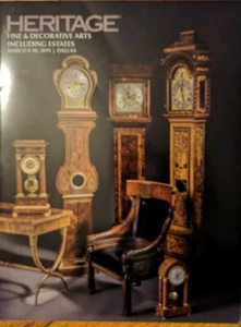 Heritage Fine Decorative Arts Auction Catalog Painting Furniture Sculpture 2019 - Picture 1 of 9