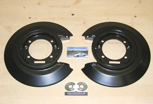 2 x Ankerblech hinten *NEU* für Opel Calibra Satz Ankerplatten Paar Bleche Zubeh - Picture 1 of 8