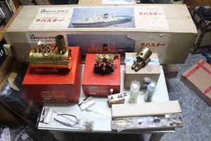 NIB SAITO CHIBASTAR KIT & NIB T2GR ENGINE & B2G BOILER & BURNER with Full Parts - Picture 1 of 24