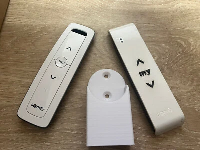 Support Mural Pour Télécommande Somfy Compatible Situo Pure 1 Et 2