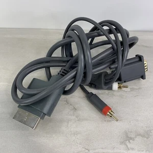 Microsoft Xbox 360 VGA AV HD, Digital Audio Cable Cord - Free Shipping 🔥🚐 - Picture 1 of 4