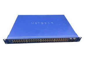 NETGEAR GS748TS PROSAFE 48 PORT GIGABIT STACKABLE SMART SWITCH - Photo 1/6
