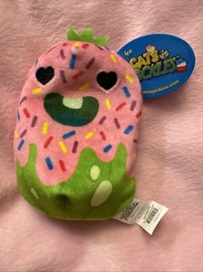 NWT 2021 Cats Vs Pickles 4" Frosted Flo #187 Soft Beanbag Plush Toy Collectible - Picture 1 of 2