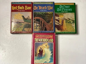 Chronicles of Thomas Covenant the Unbeliever Set Hardcover Donaldson See Descrip - Imagen 1 de 10