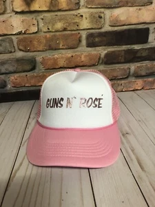Gorra Guns N' Rose Snap Back Mujer Talla Ajustable Rosa - Imagen 1 de 5