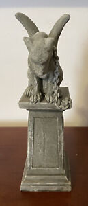 Vintage Mcmxci Jwh Studio Dog Gargoyle Statue Guardians of Hopes & Dreams 8.5â€� H