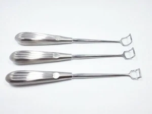 Barnhill Adenoid Curettes 3 Pcs Set ENT Surgery Surgical Instruments By Ab Instr - Picture 1 of 2