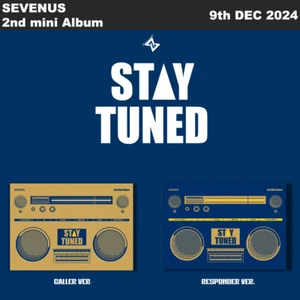 SEVENUS STAY TUNED 2nd mini Album CD+Photobook+Photocard+Etc+Tracking Number - Bild 1 von 10