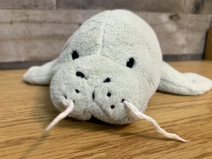 HM229 GREY MANATEE GANZ Webkins Plush Stuffed Animal ~ no code - Picture 1 of 4
