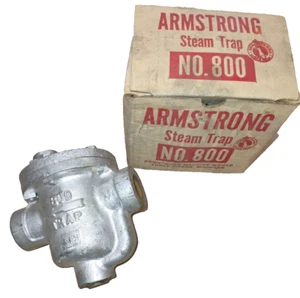 Armstrong Steam Trap No. 800-125 Lb Maximum Pressure 3/4 Inch Fittings Code C-N - Picture 1 of 7