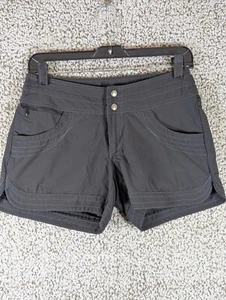 Pantalones Cortos Kuhl Para Mujer 4 Negros Nacidos en las Montañas Aire Libre Atléticos - Imagen 1 de 11