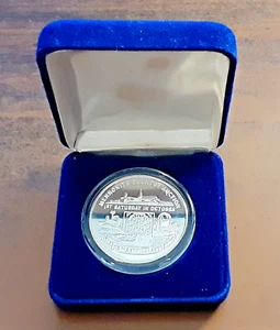 2003 MCC MENNONITE COUNTRY CHURCH 25TH AUCTION RITZVILLE WA - 1 Once Silver Coin - Picture 1 of 3