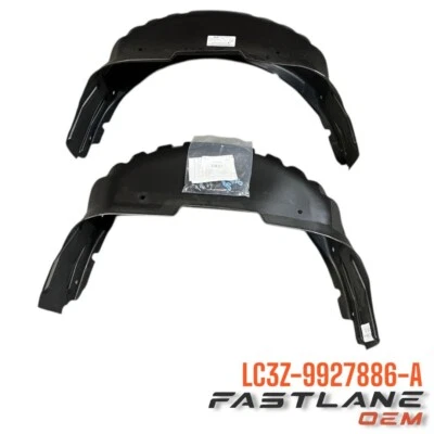 2017-2022 FORD F-250/350 SUPERDUTY WHEEL-WELL LINERS RR SET NEW OEM LC3Z9927886A - Image 1 of 4