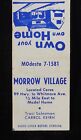 1950s Morrow Village Tract Salesman Carrol Keirn Whitmore Ave. Ceres CA MB