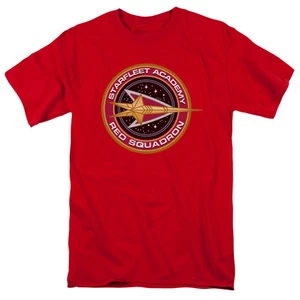 Star Trek Red Squadron T-Shirt Sizes S-3X NEW - Picture 1 of 2