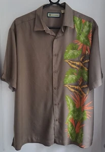 Vintage Havanera Tropical Hawaiian Shirt 47"-119.5cm L (77RL) - Picture 1 of 3