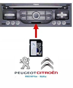 2025-1 CITROEN PEUGEOT SD KARTE SD CARD NAVI RNEG EUROPA UPDATE WIPNA/MYWAY RADA - Bild 1 von 7