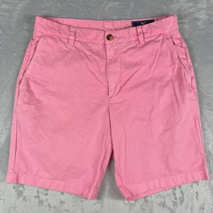 VINEYARD VINES Mens Size 32 Performance Breaker Shorts Pink Bright EUC Preppy - Picture 1 of 7