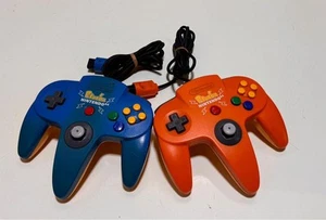 Nintendo 64 Pikachu Controller Set Orange/Blue/Yellow N64 From  Japan - Picture 1 of 24