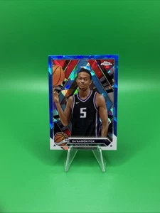 2023-24 Topps Chrome Sapphire Edition - De'Aaron Fox #117. F13 - Picture 1 of 2