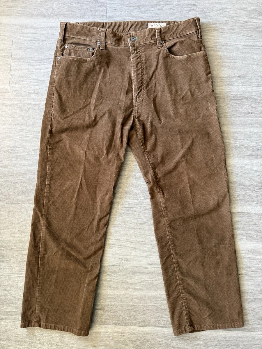 Orvis Corduroy Flat Front Pants for Men for sale | eBay