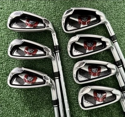 Wilson Staff D-100 Single Iron 4,5,6,7,9,P,G   **YOU CHOOSE**  Stiff Steel, MRH - Image 1 of 4