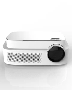 Proyector de Video, haz de Video HD 1080p con Pantalla de 200”, Altavoz HiFi, Compatible... - Imagen 1 de 7