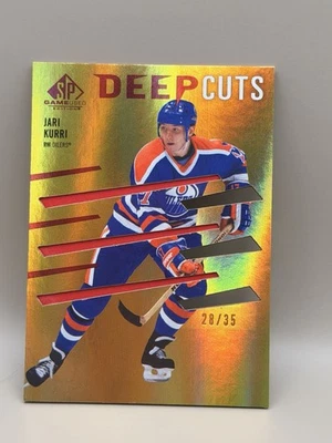 Juego usado Upper Deck SP 2023-24 - Deep Cuts Jari Kurri #DC-95 rojo/35 Foto 1 de 2