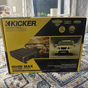 KICKER 46CXA4001T 400w Mono Class D Car Audio Amplifier - Picture 1 of 4