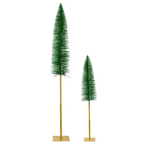 Bottle Brush Tree with Glitter Set - Picture 1 of 5