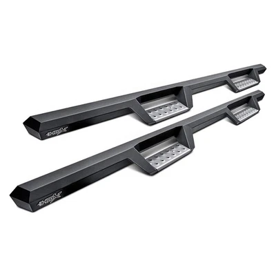 For Chevy Silverado 2500 HD 01-19 Drop Steps 4" HDX Cab Length Black Drop Steps - Image 1 of 4