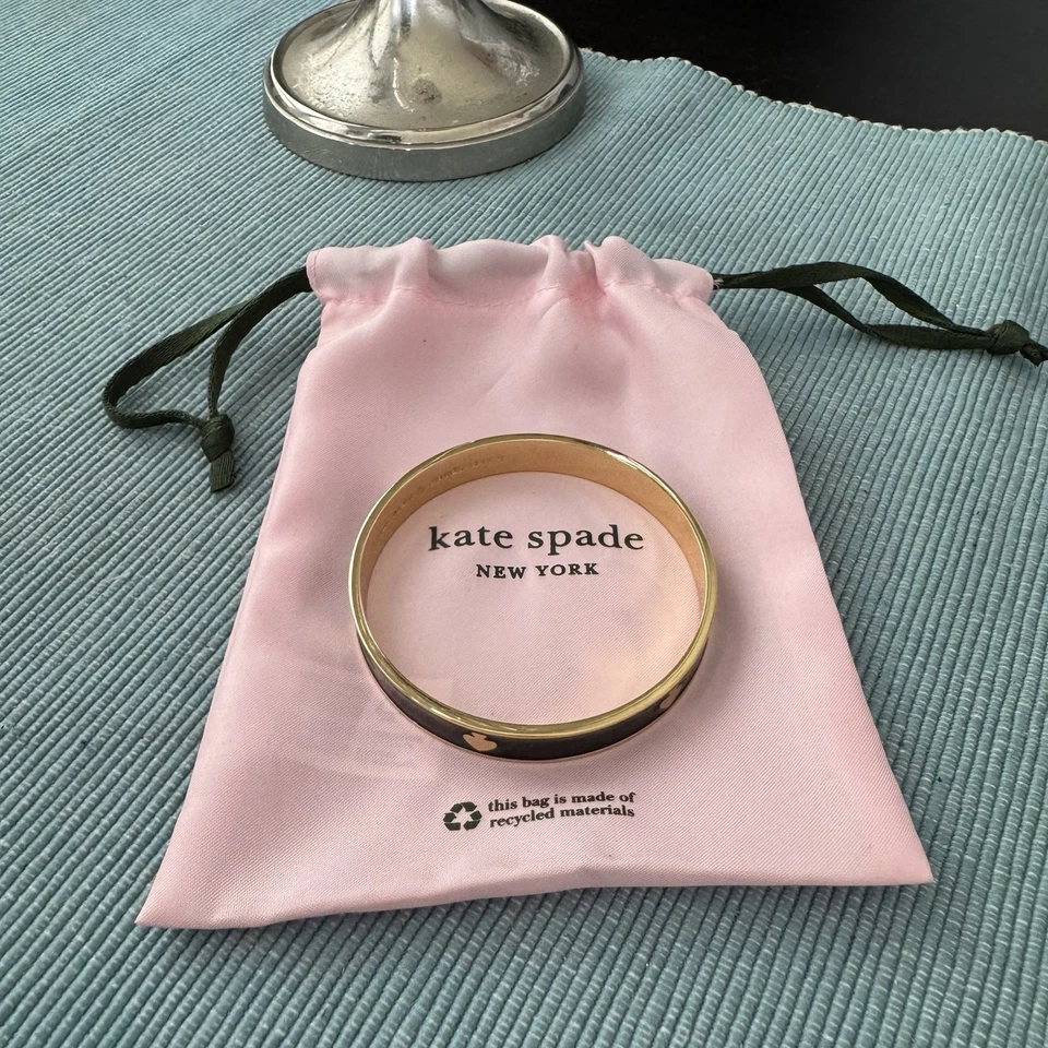 Pulsera Kate Spade negro y oro Foto 1 de 4