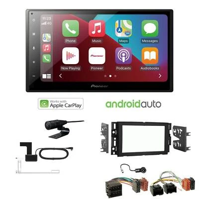 Pioneer Radio Android Apple CarPlay DAB für Chevrolet Suburban ab 2007 schwarz - Bild 1 von 4
