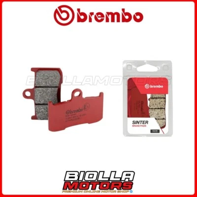 KIT PASTIGLIE FRENO BREMBO VICTORY HIGH BALL 1731 2013 ANTERIORE + POSTERIORE [S Foto 1 de 4