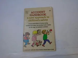 VINTAGE DELL MINI BORSETTA LIBRO Manuale Infortuni nuovo approccio alla sicurezza dei bambini - Foto 1 di 4