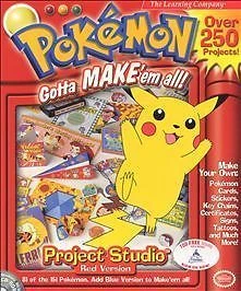 Pokémon: Project Studio -- Red Version (PC, 1999)