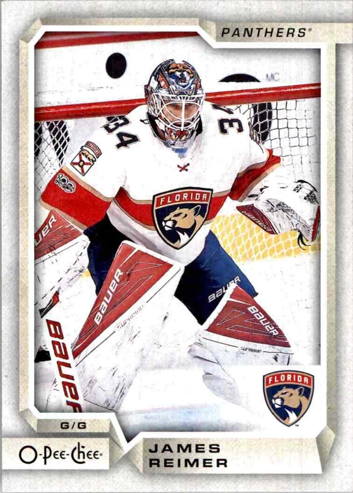 2018-19 O-Pee-Chee James Reimer #403 - Image 1 of 2