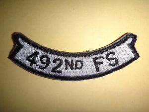USAF Arc 492nd Fighter Escadron Patch
