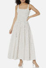 Rebecca Taylor Poplin Suzanne Fleur Dress. NWT Size 6 $475 Cotton Summer Dress