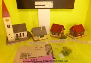 F1 FALLER Ams B-244 original 4 models ex village set ready built c/w docs RARE - Picture 1 of 1