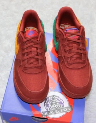 Nike Air Force 1 Low SP LHM (PS) 'La Familia' Niños Tenis DX9285-600 Talla 3Y Foto 1 de 4