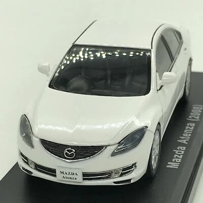 Mini Car Mazda Atenza 2008 White 1/43 Scale Box Display Diecast Vol 133 - Image 1 of 4