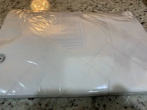 Yves Delorme Paris *Parure* 4 PC King Sheet Set. White/White . Made In France. - Picture 1 of 7