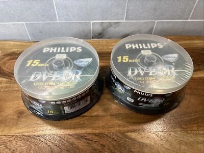 Philips DVDR1S04/711 4.7GB 120-Minute 2.4x DVD+Rs (2x15-Cake Box Spindle) - Image 1 of 4
