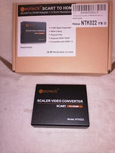Neotech SCART to HDMI 3.5mm audio Converter Composite Audio Video Scaler 1080P - Picture 1 of 7